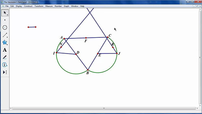 Phần mềm toán học tương tác Geometer's Sketchpad