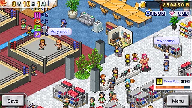 Pro Wrestler Story là game mô phỏng quản lý đội đấu vật chuyên nghiệp