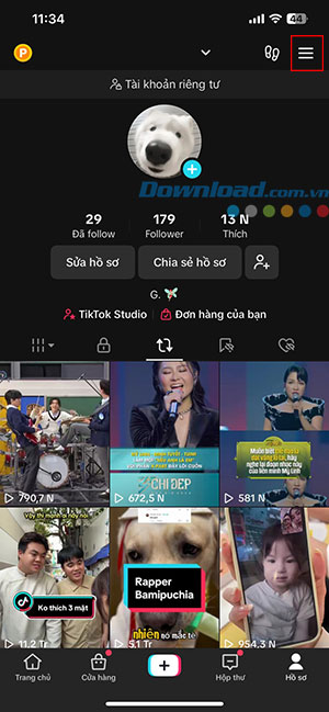 cach dang video tiktok ro net 2*497985