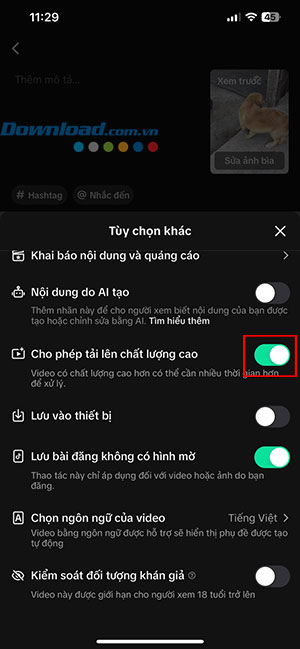 cach dang video tiktok ro net 7*497986
