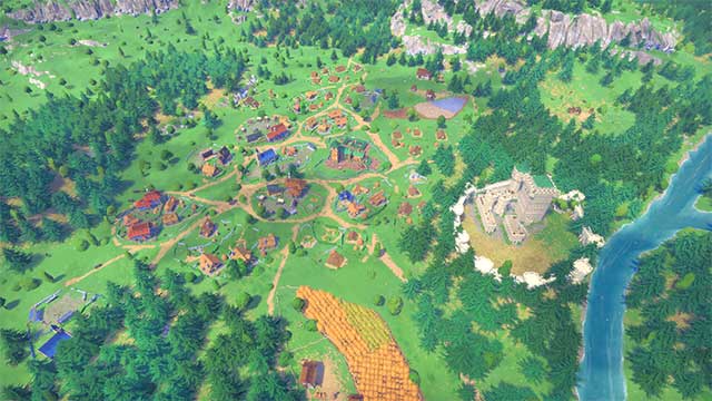 City Tales game khuyến khích người chơi phát huy khả năng sáng tạo