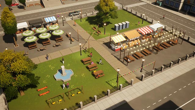 Food Park Manager là trò chơi quản lý công viên ẩm thực hiện đại, sầm uất 