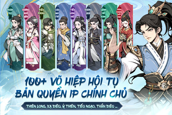 100+ Võ Hiệp Hội Tụ - Bản Quyền IP Chính Chủ