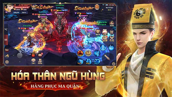 Game MMORPG huyền huyễn - Ma Quân do VTC phát hành