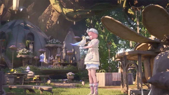 Tương tác với động vật để thu thập vật liệu trong Infinity Nikki