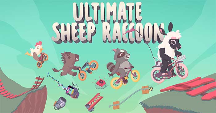 Ultimate Sheep RaccoonGame đua xe đạp siêu vui nhộn