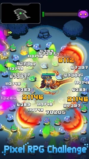Thách thức RPG pixel