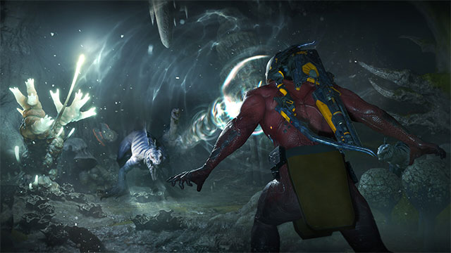 Hóa thân thành chiến binh Turok trong cuộc chiến với khủng long và sinh vật ngoài hành tinh