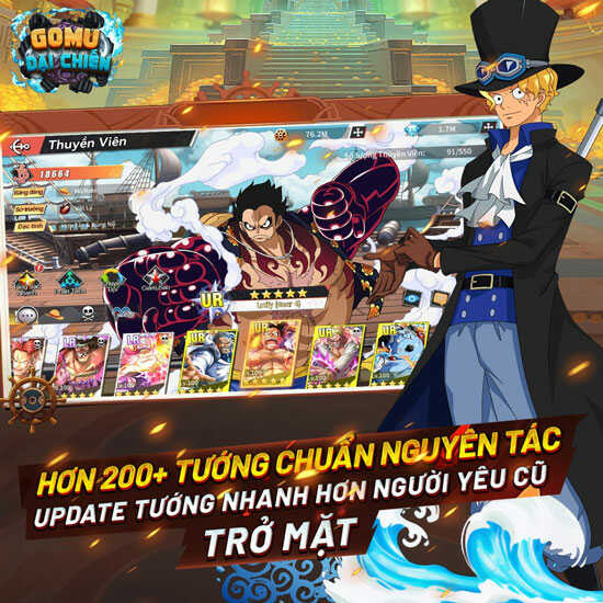 Hơn 200 tướng chuẩn theo nguyên tác