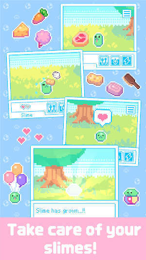 Boing Boing Animals cho bạn chăm sóc những slime đáng yêu