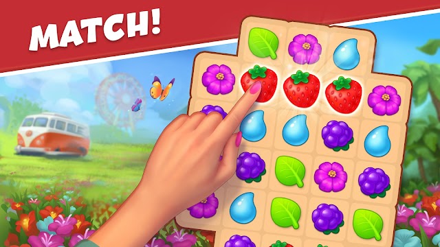 Giải các màn đố match-3 đầy thách thức