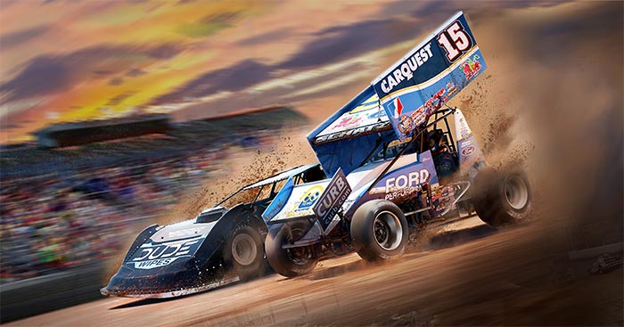 World of Outlaws: Dirt Racing 24 Gold EditionSiêu phẩm đua xe vòng quanh nước Mỹ