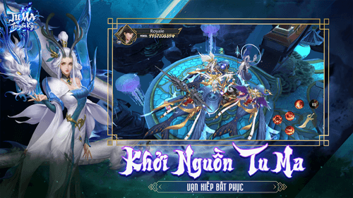 Game nhập vai, bối cảnh huyền ảo về cuộc chiến giữa Tiên tộc, Ma tộc và Nhân tộc