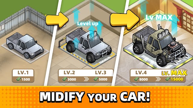 Tùy chỉnh và nâng cấp chiếc xe cũ thành xe mới hầm hố trong game Used Car Tycoon Game