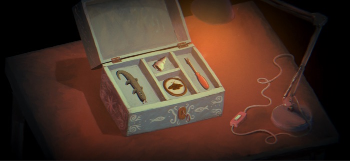 Khám phá những món đồ trong hộp đồ gỗ cũ, mỗi món đồ kể một câu chuyện