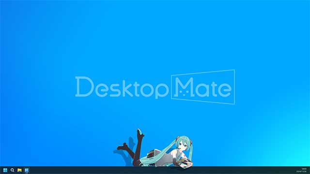 Nhân vật Anime sẽ di chuyển tự do quanh màn hình nền của bạn