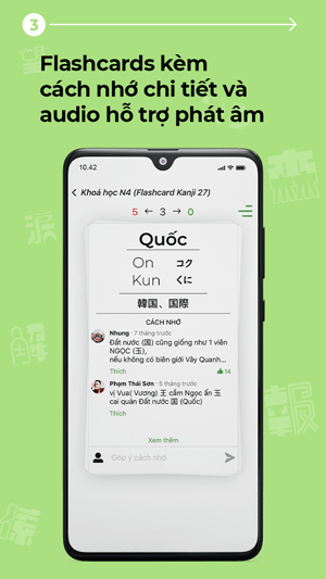 Flashcarrds kèm cách ghi nhớ