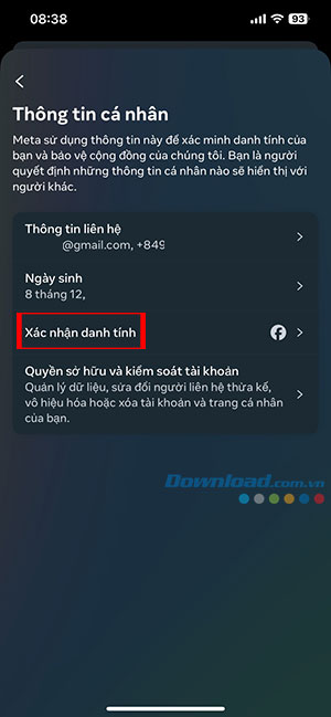 cach xac nhan danh tinh facebook 10*501012