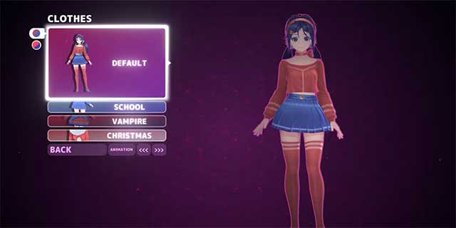 Trang phục mặc định của Mita