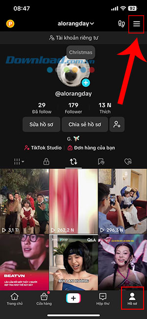 cach xac thuc tai khoan tiktok 1*501117