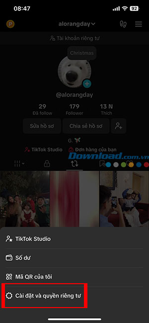 cach xac thuc tai khoan tiktok 2*501115