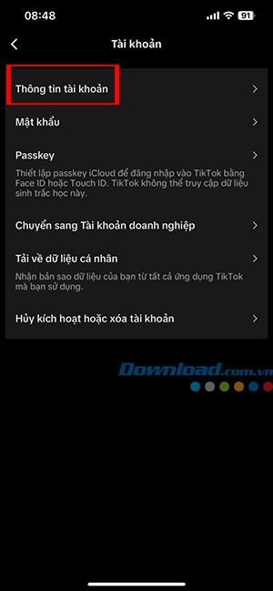 cach xac thuc tai khoan tiktok 4*501111