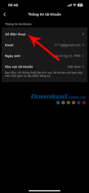 cach xac thuc tai khoan tiktok 5*501113