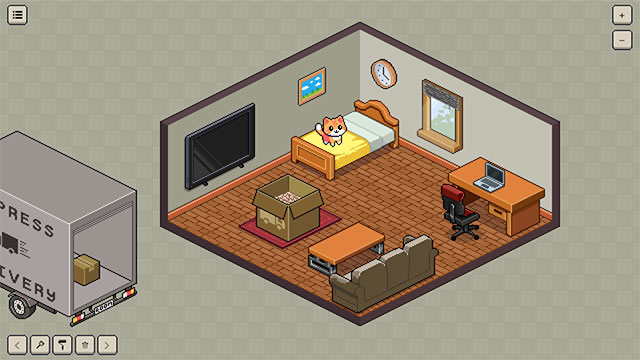 Unbox the Room là game mô phỏng sắp xếp đồ đạc thư giãn và trang trí ngôi nhà