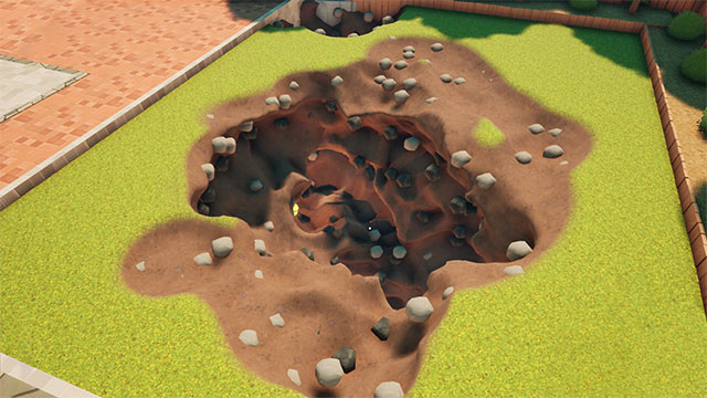 A Game About Digging A Hole xoay quanh công việc cực kỳ đơn giản là đào hố ở sân sau