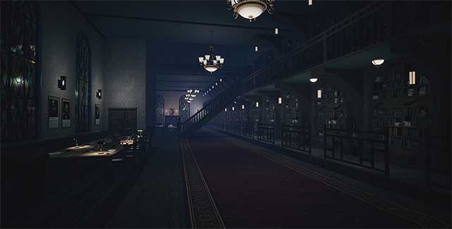 Tìm cách sống sót trong thư viện của một tòa dinh thự huyền bí