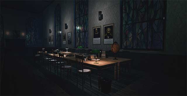 Môi trường đen tối, ngột ngạt, kết hợp với đồ họa chân thực