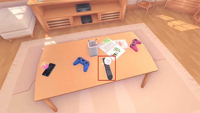 Tương tác với điều khiển TV