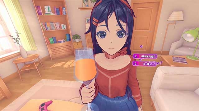 Chọn "Drink juice" để mở khóa thành tích