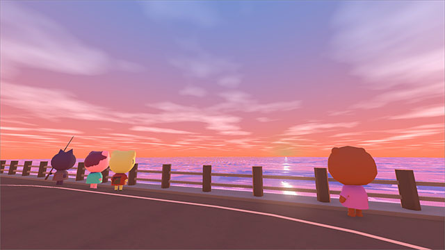 Tương tác với những cư dân đáng yêu trong thành phố