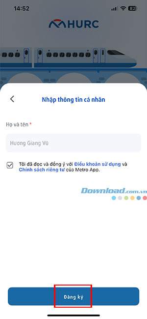 cach dang ky tai khoan hcmc metro hurc 4*502770