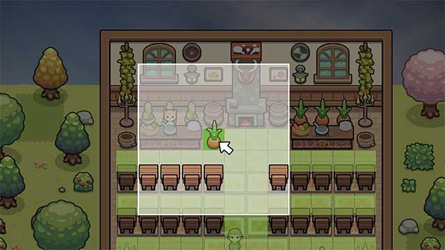 Game có nhiều vật phẩm phong phú để trang trí cho nhà hàng