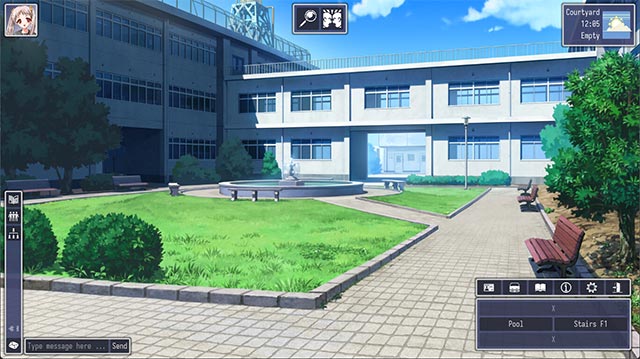 Lối chơi kết hợp giữa Visual Novel, MMORPG và mô phỏng cuộc sống năng động
