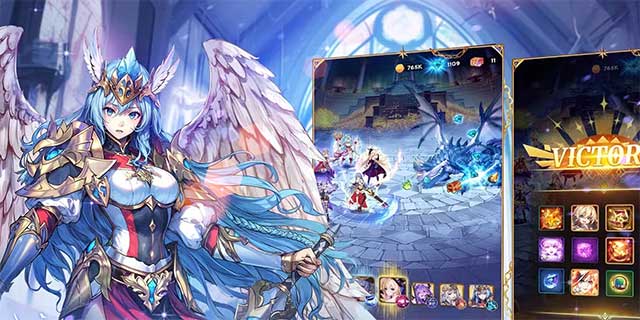 Eden Fantasia: Idle Goddess là game RPG gacha có đồ họa tinh xảo