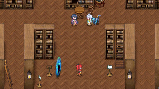 Game RPG Novel Rogue mang nét đồ họa pixel cổ điển độc đáo