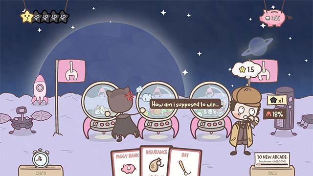 Chơi các thẻ bài hành động với hiệu ứng đặc biệt trong game Prize Denied