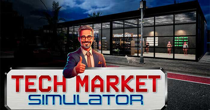 Tech Market SimulatorGame kinh doanh cửa hàng công nghệ