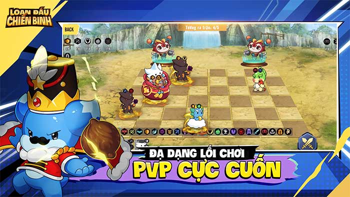 Game chiến thuật cờ nhân phẩm - Loạn Đấu Chiến Binh (Loạn Đấu Manga)