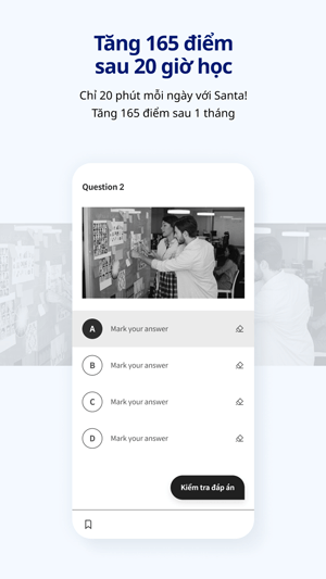Tăng 165 điểm sau 20 giờ học