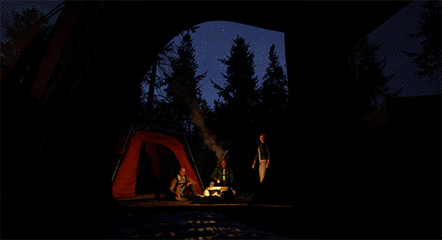 Trong The Gold River Project, chuyến ngắm trại ngắn trở thành hành trình sinh tồn dài ngày...