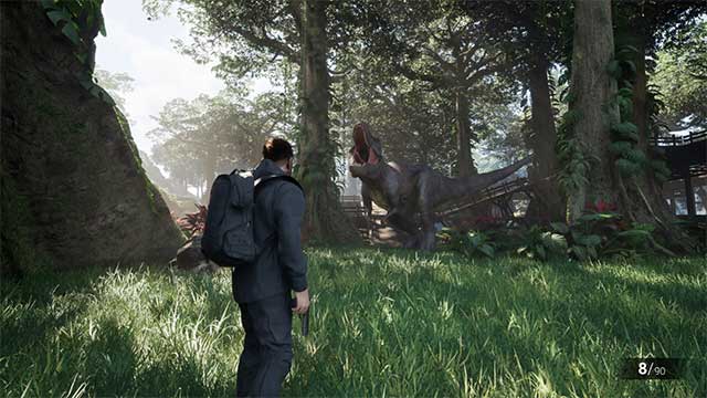 Hành trình trong công viên khủng long sẽ thử thách trí óc của người chơi