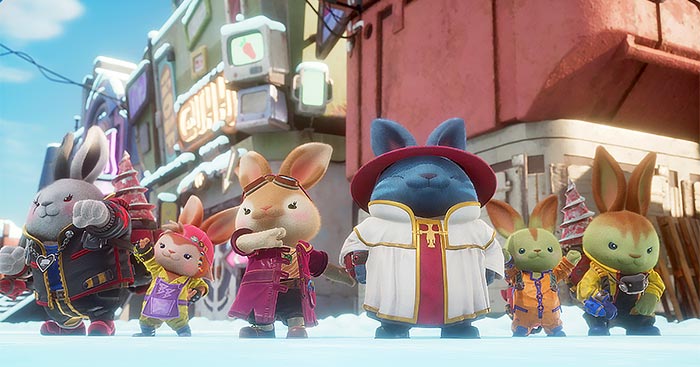 Rusty RabbitDemoGame biệt đội thỏ già săn kho báu