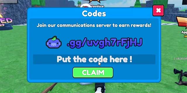 Cách đổi code Ninja Parkour rất đơn giản