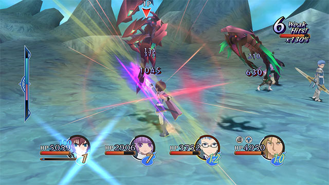 Tales of Graces f Remake có chứa hình ảnh bạo lực máu me và chiến đấu dữ dội