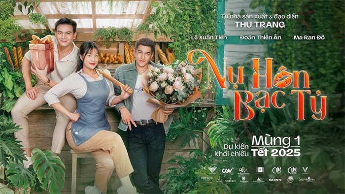 Poster phim Nụ hôn bạc tỷ