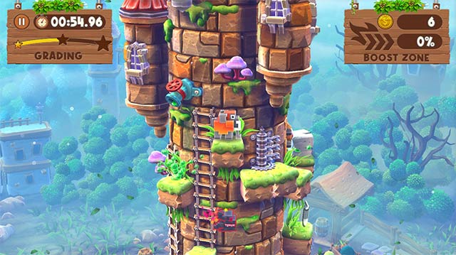 To The Top, Mammoth! là game phiêu lưu hành động leo tháp hình khối đầy thách thức